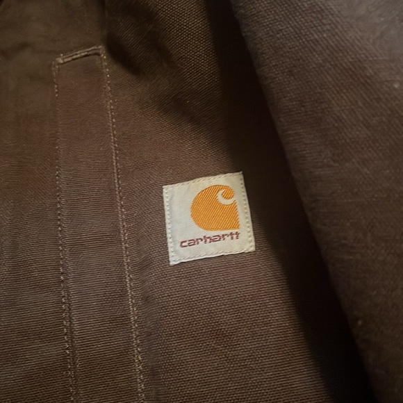 Men’s Chocolate Brown Carhartt Jacket - Picture 2 of 3